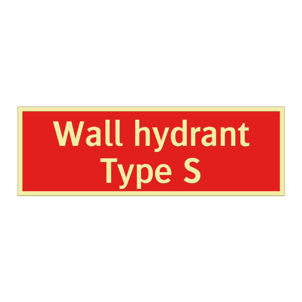 Wall hydrant Type S