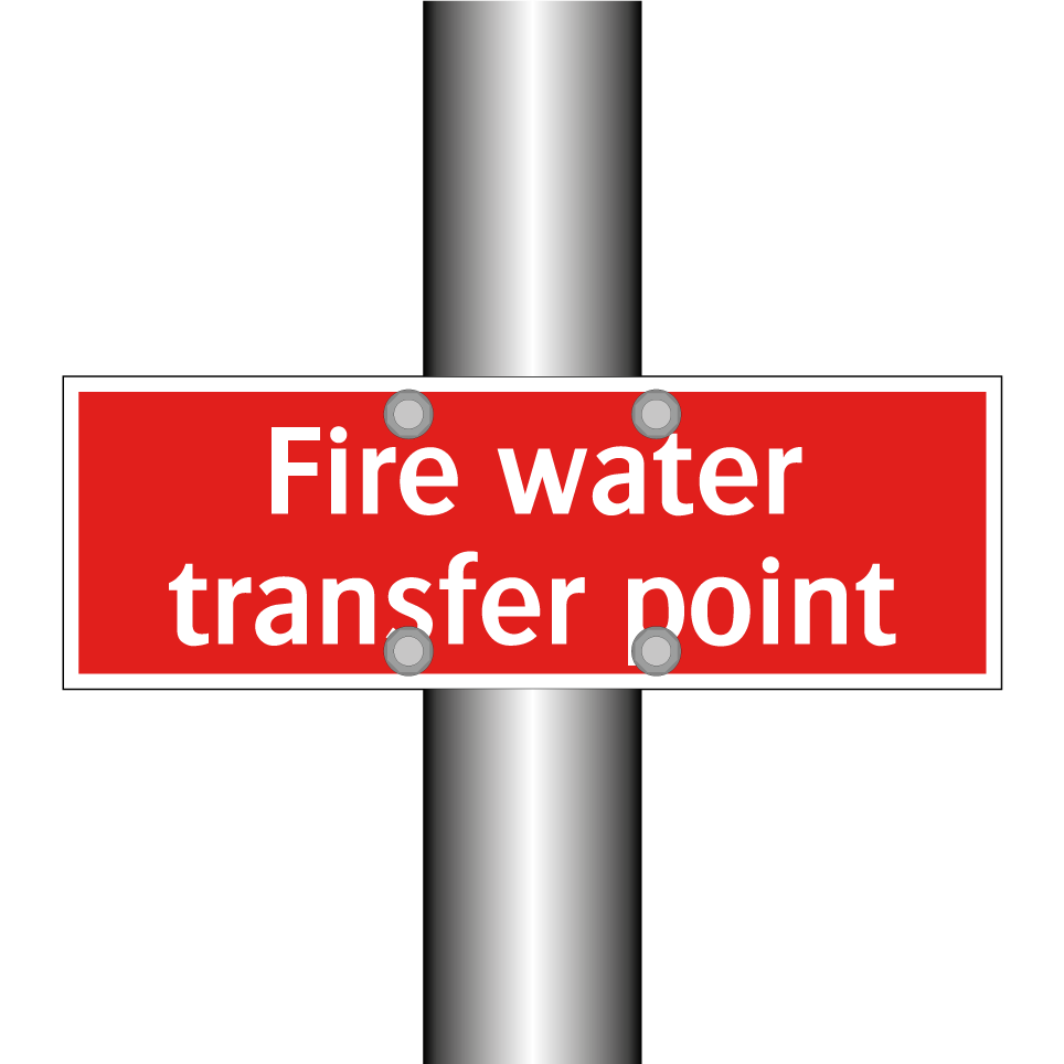 Fire water transfer point