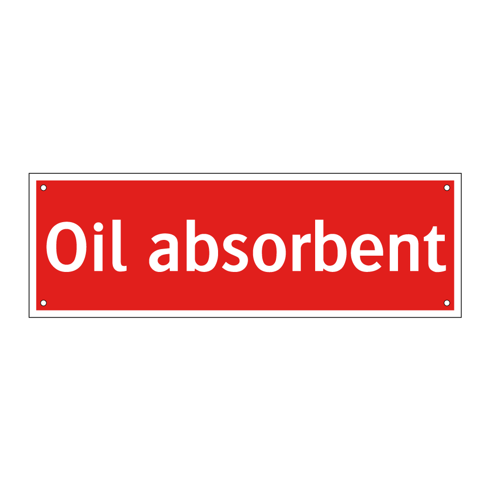 Oil absorbent