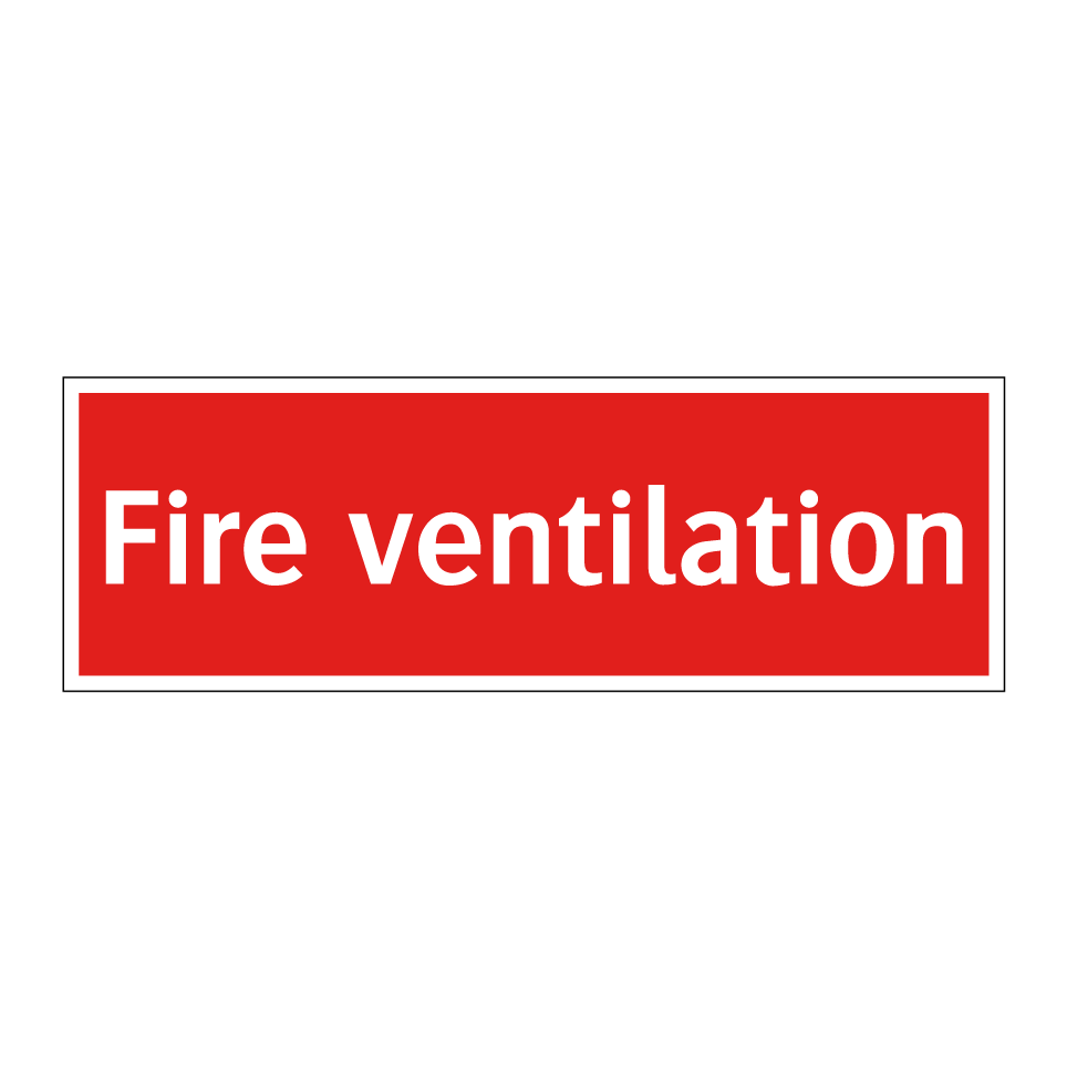 Fire ventilation
