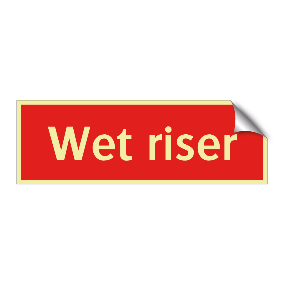 Wet riser