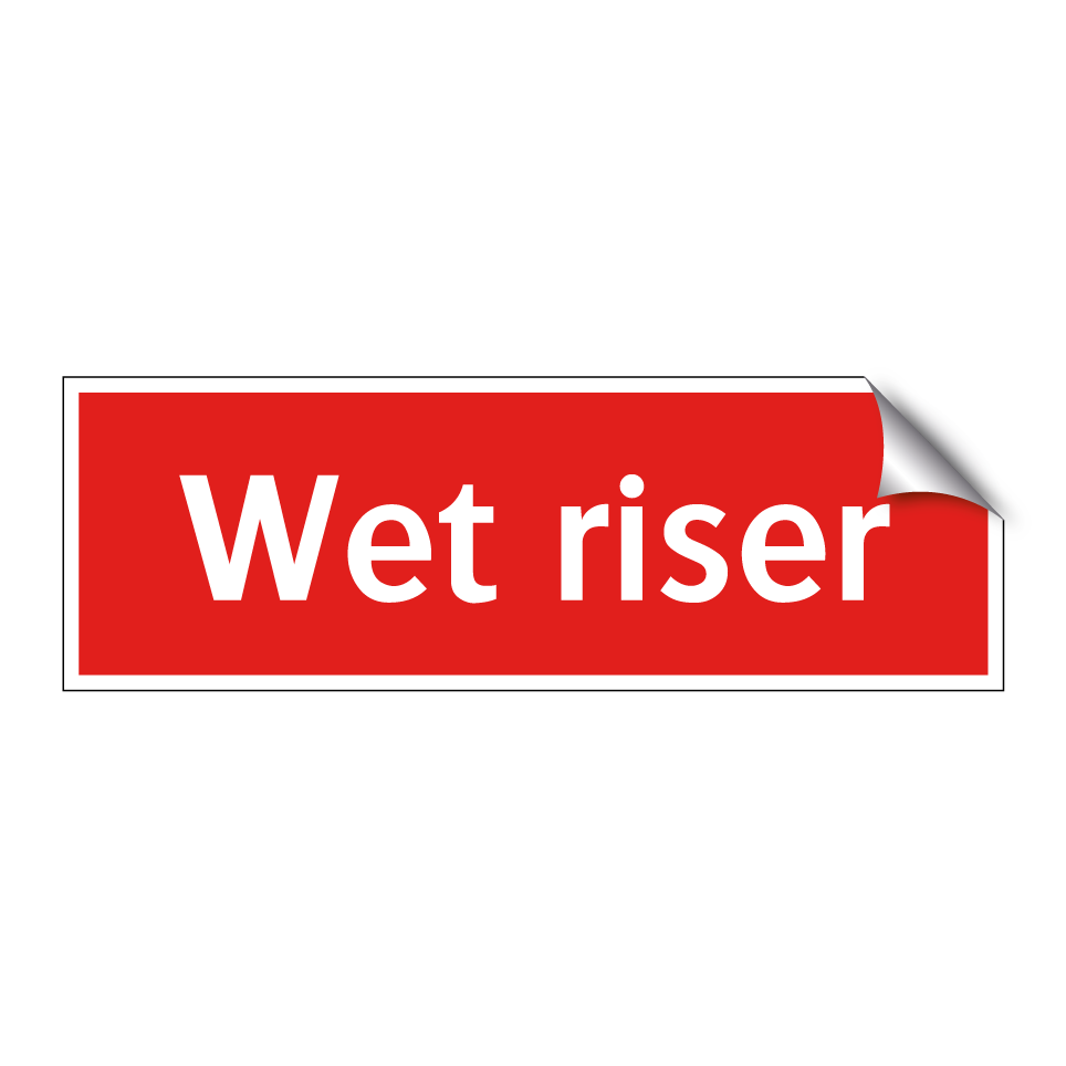 Wet riser