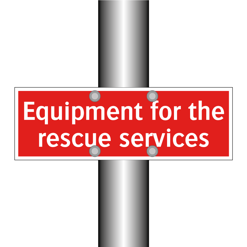 Equipment for the rescue services
