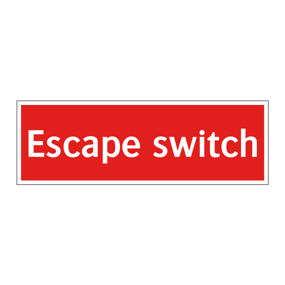 Escape switch