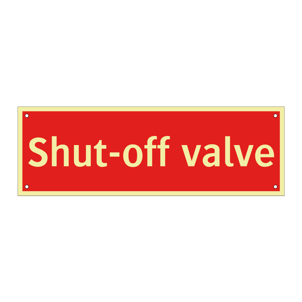 Shut-off valve