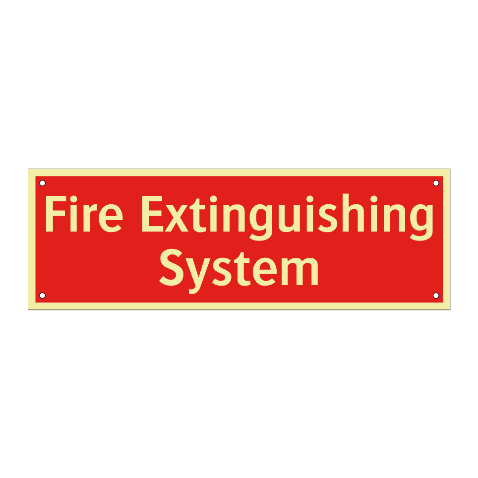Fire Extinguishing System