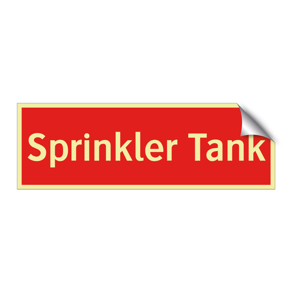 Sprinkler Tank