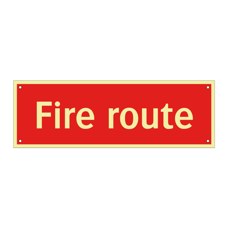 Fire route
