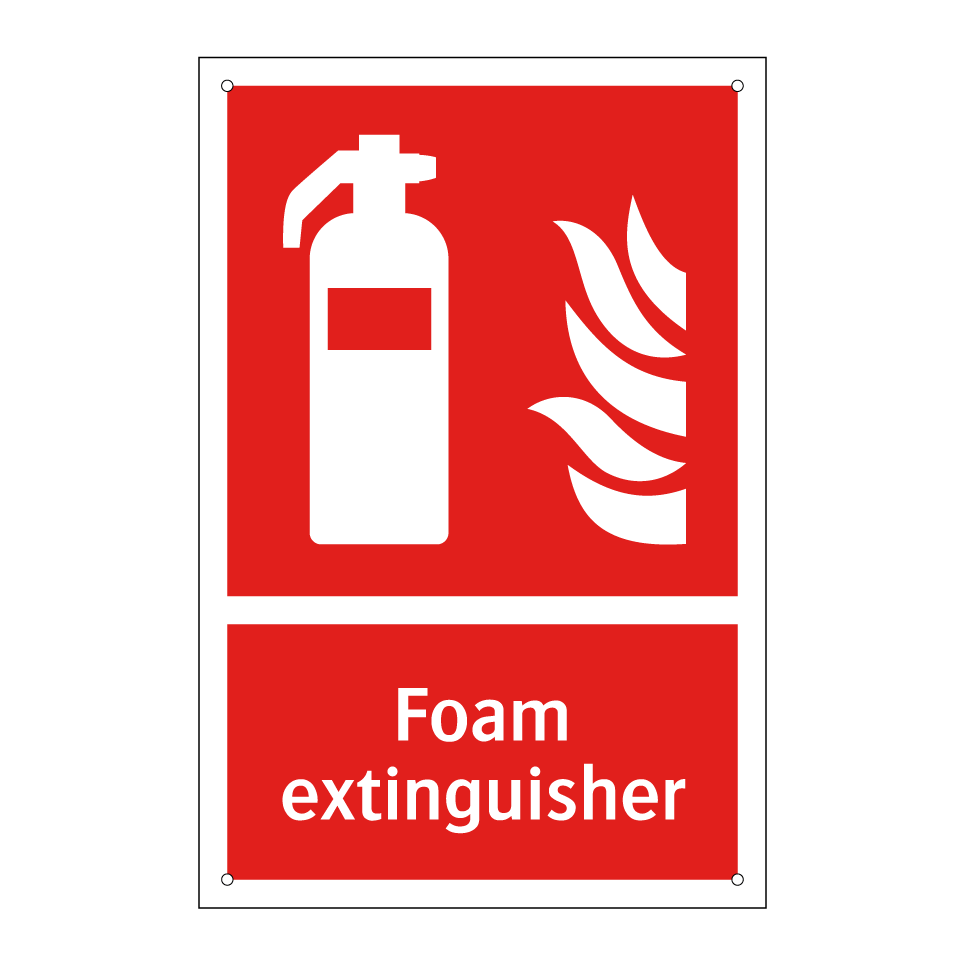 Foam extinguisher