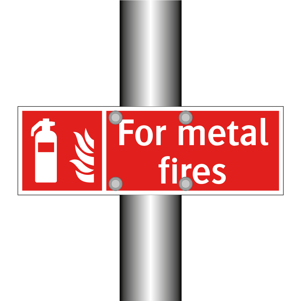 For metal fires