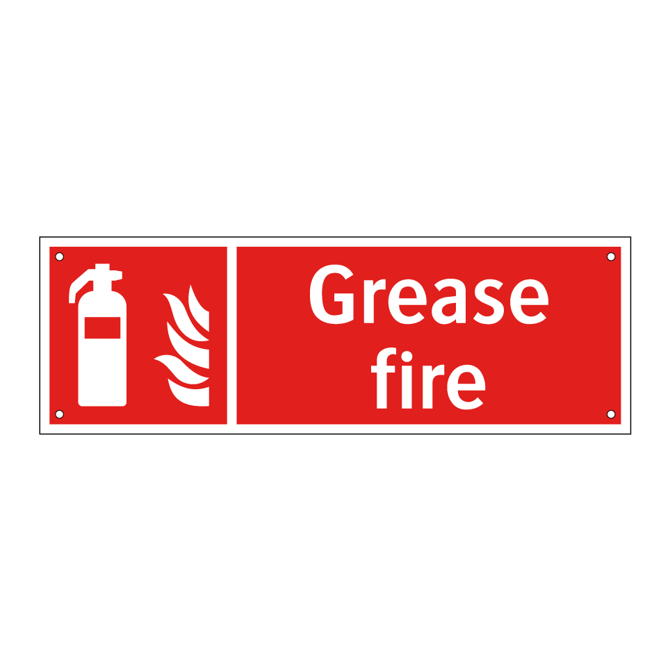 Grease fire