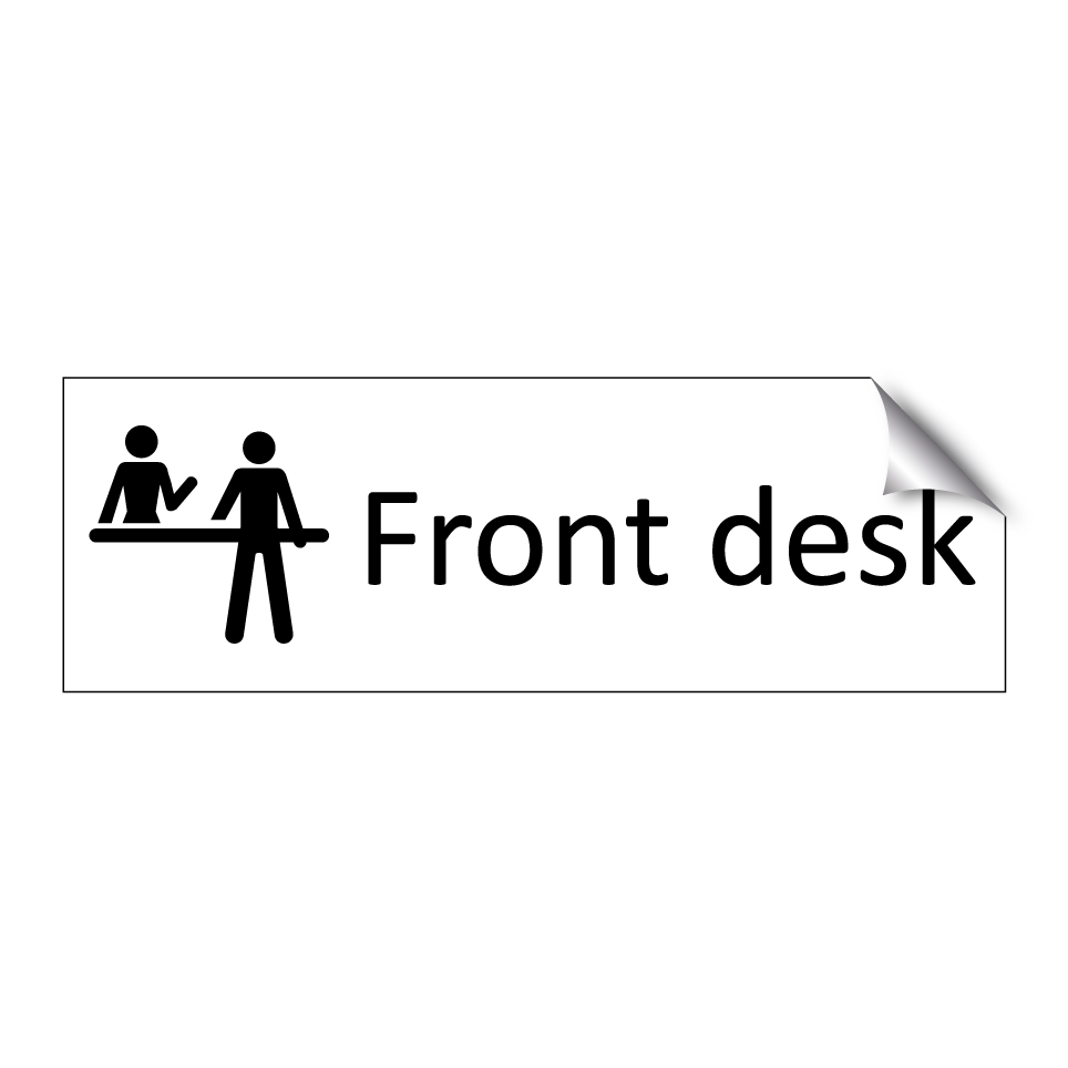 Front desk