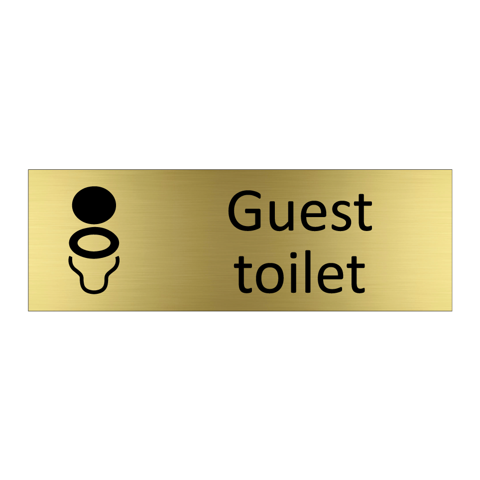 Guest toilet