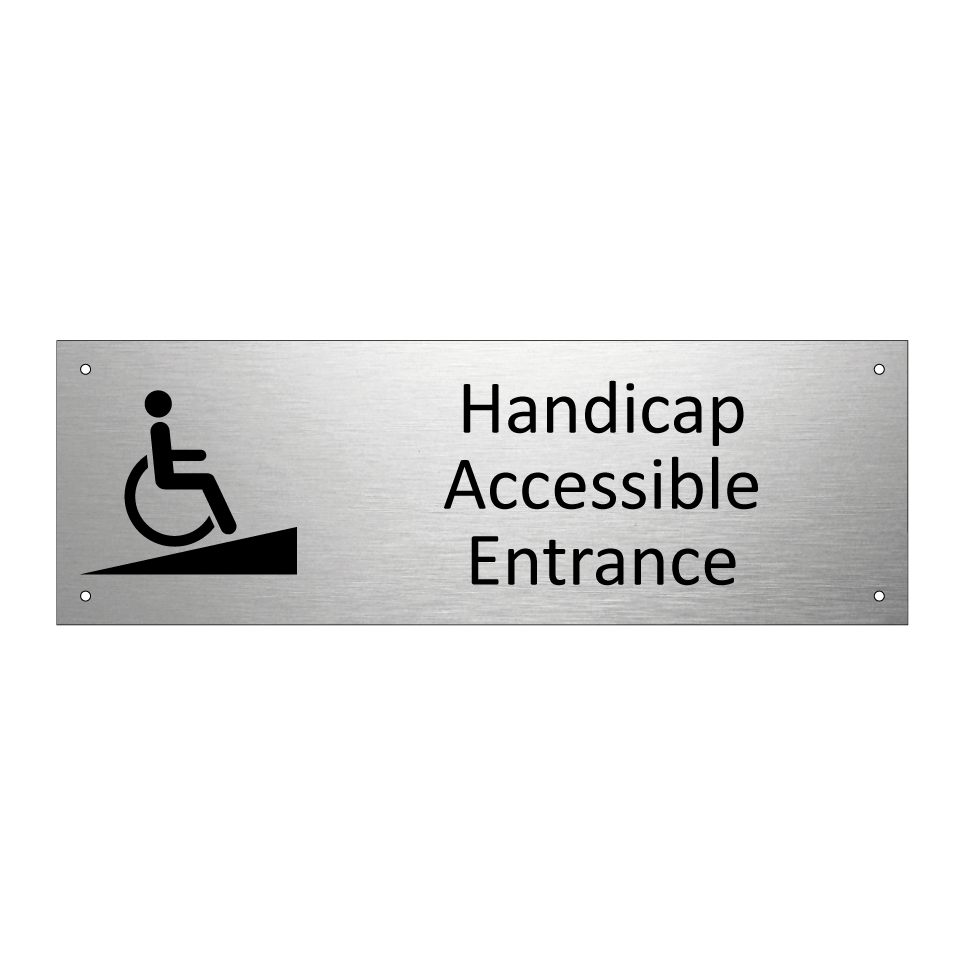 Handicap Accessible Entrance