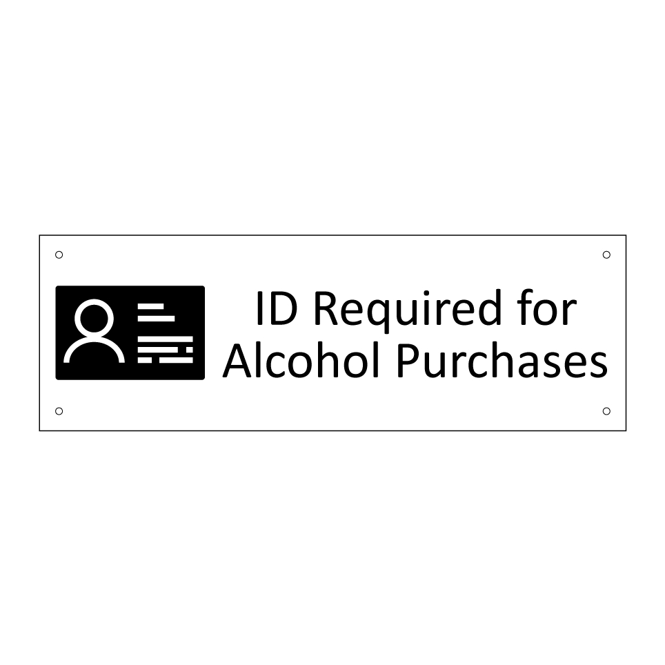 ID Required for Alcohol Purchases