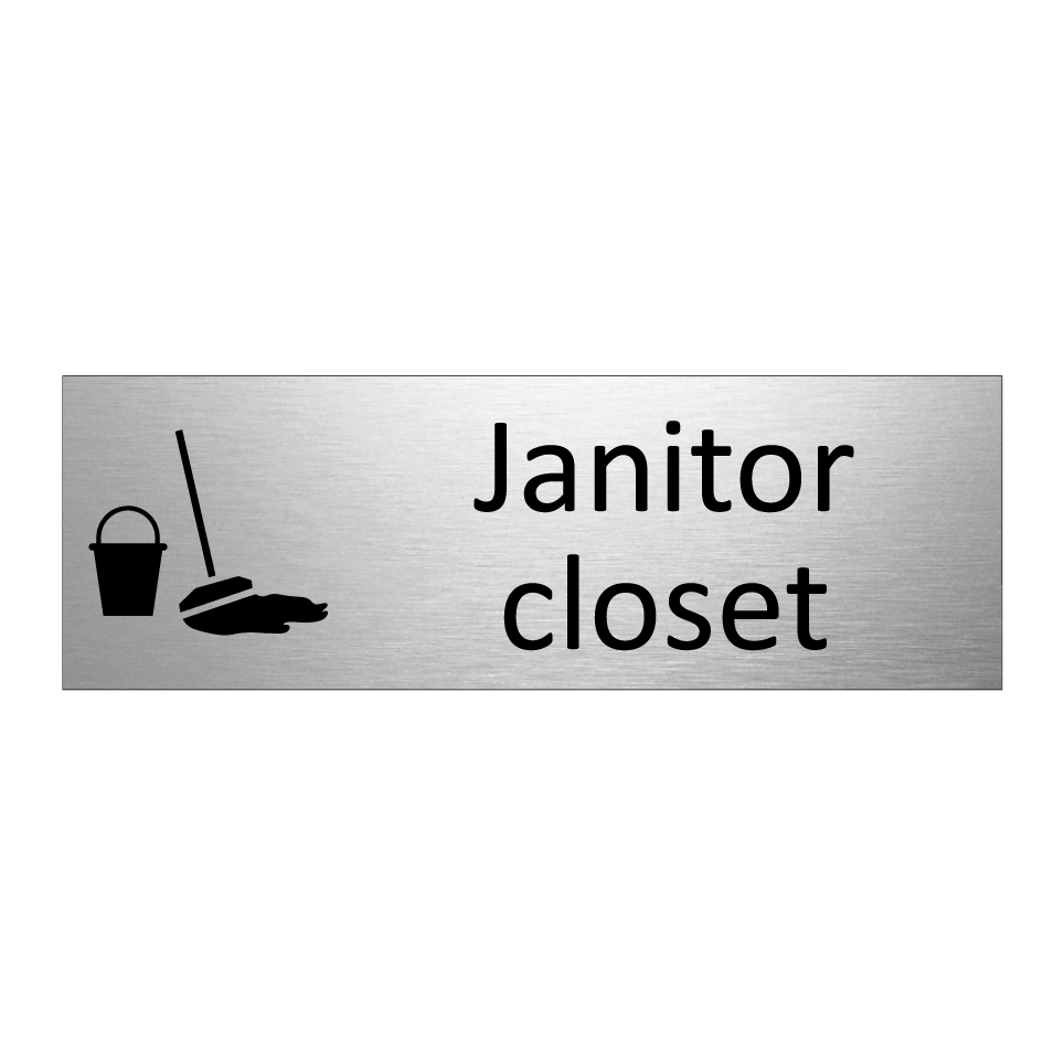 Janitor closet