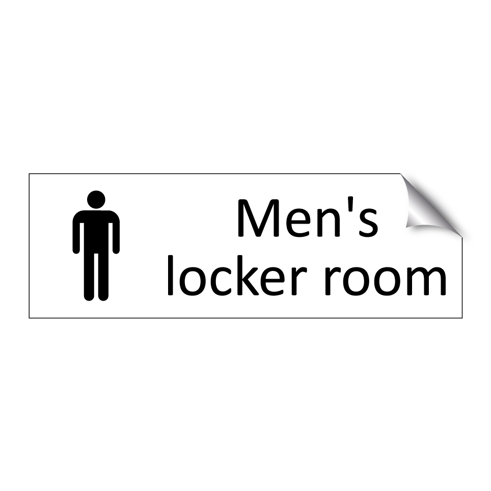 Men's locker room