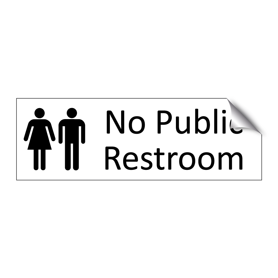 No Public Restroom