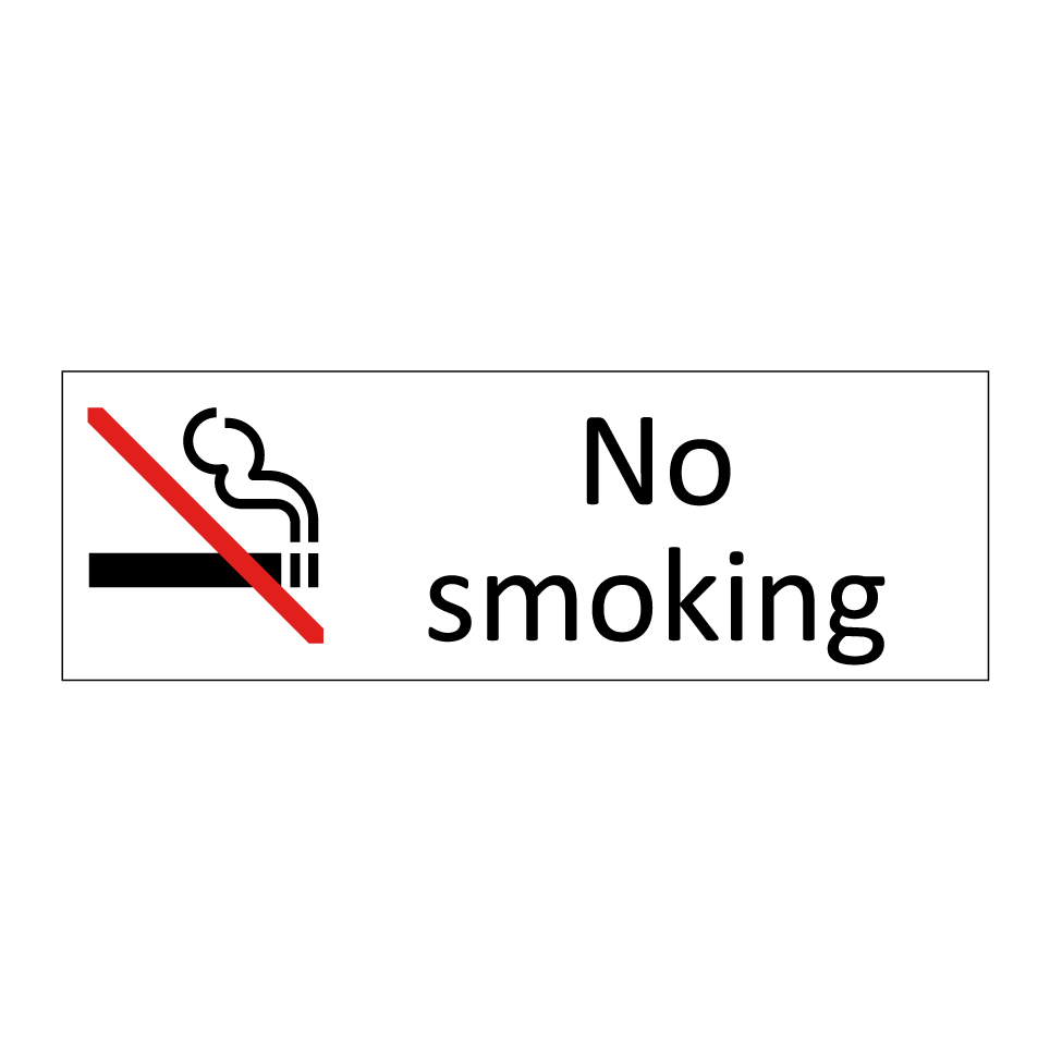 No smoking