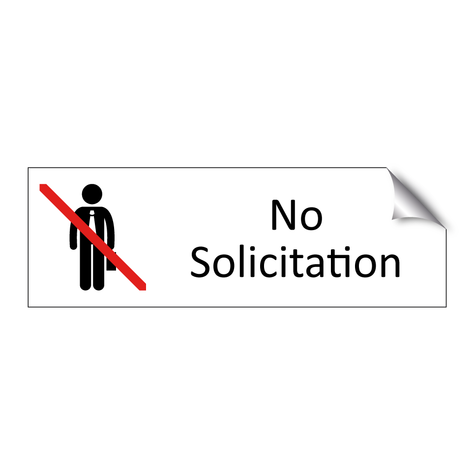 No Solicitation