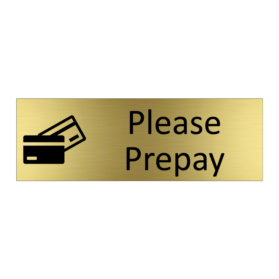 Please Prepay