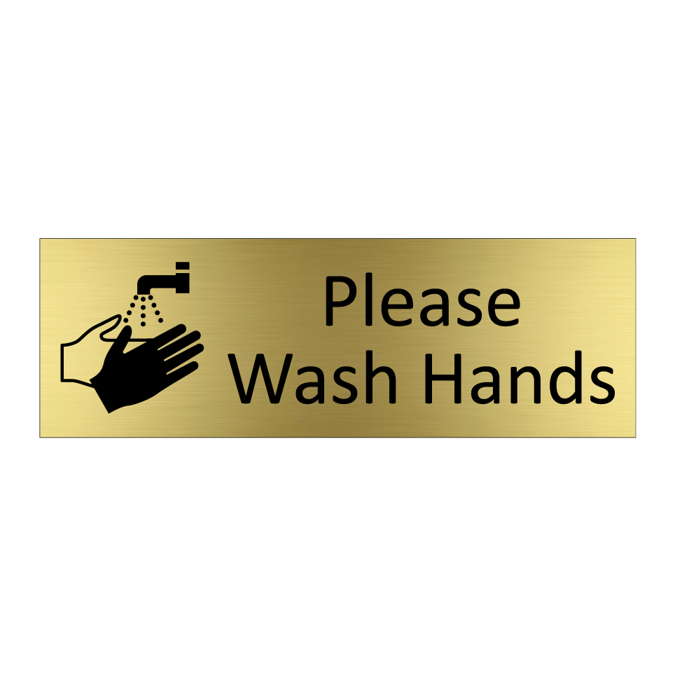 Please Wash Hands