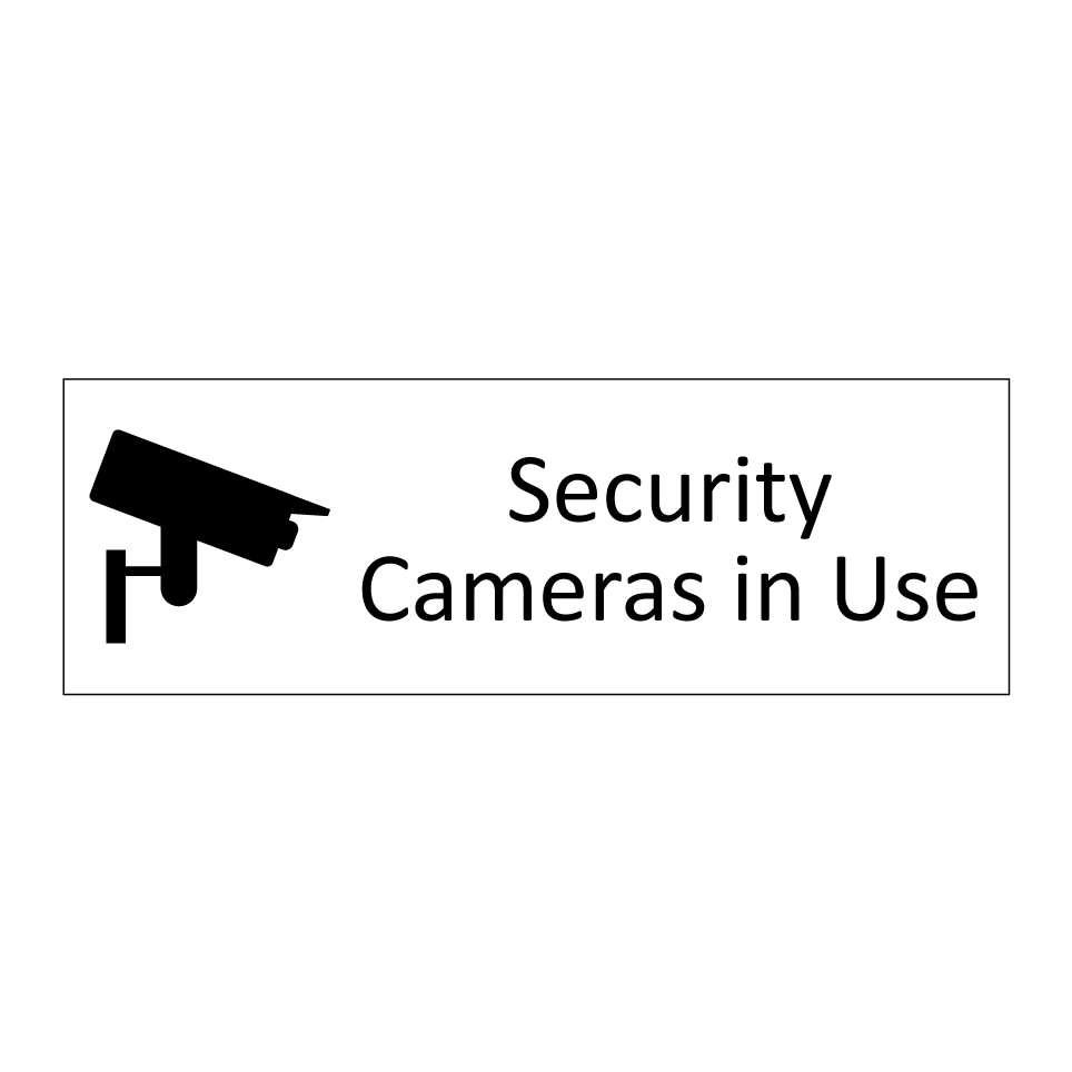 Security Cameras in Use