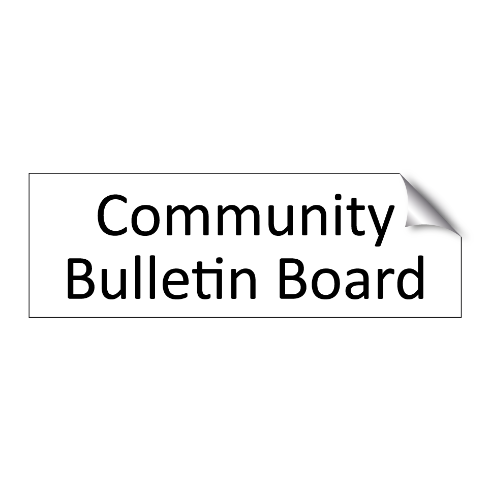 Community Bulletin Board