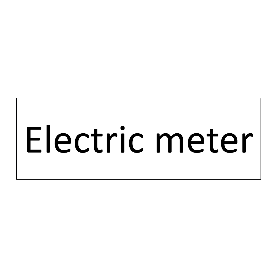 Electric meter