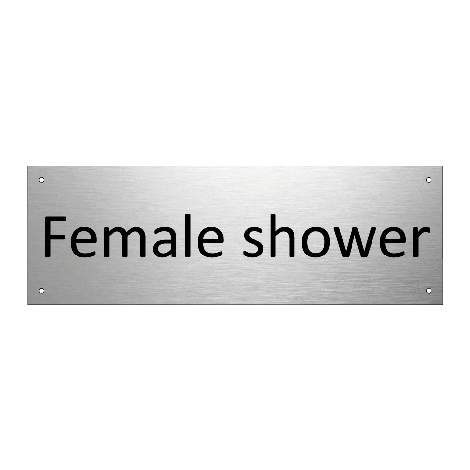 Female shower