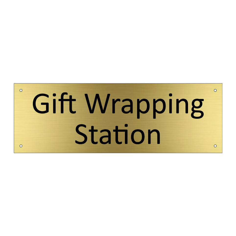 Gift Wrapping Station