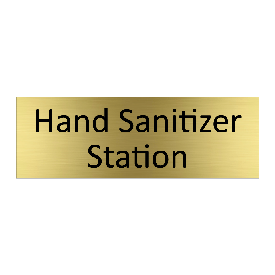 Hand Sanitizer Station