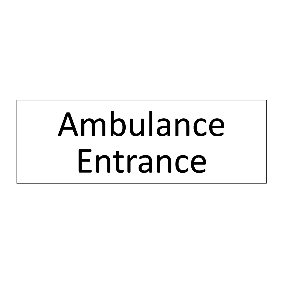 Ambulance Entrance