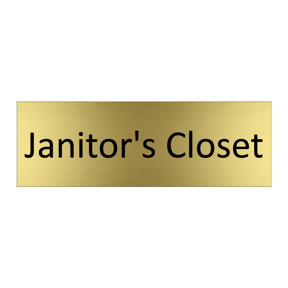Janitor's Closet
