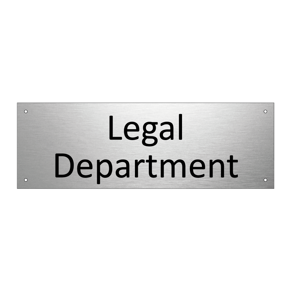 Legal Department