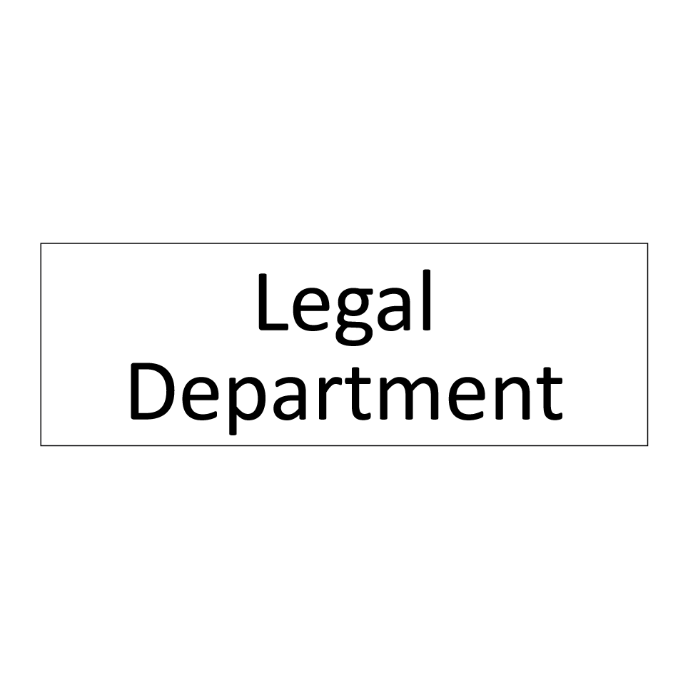 Legal Department
