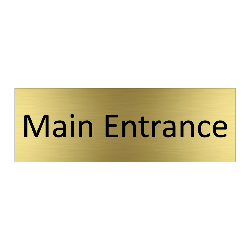 Main Entrance