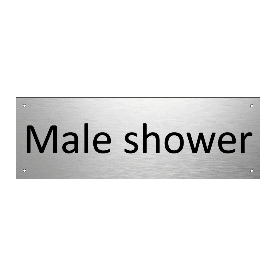 Male shower