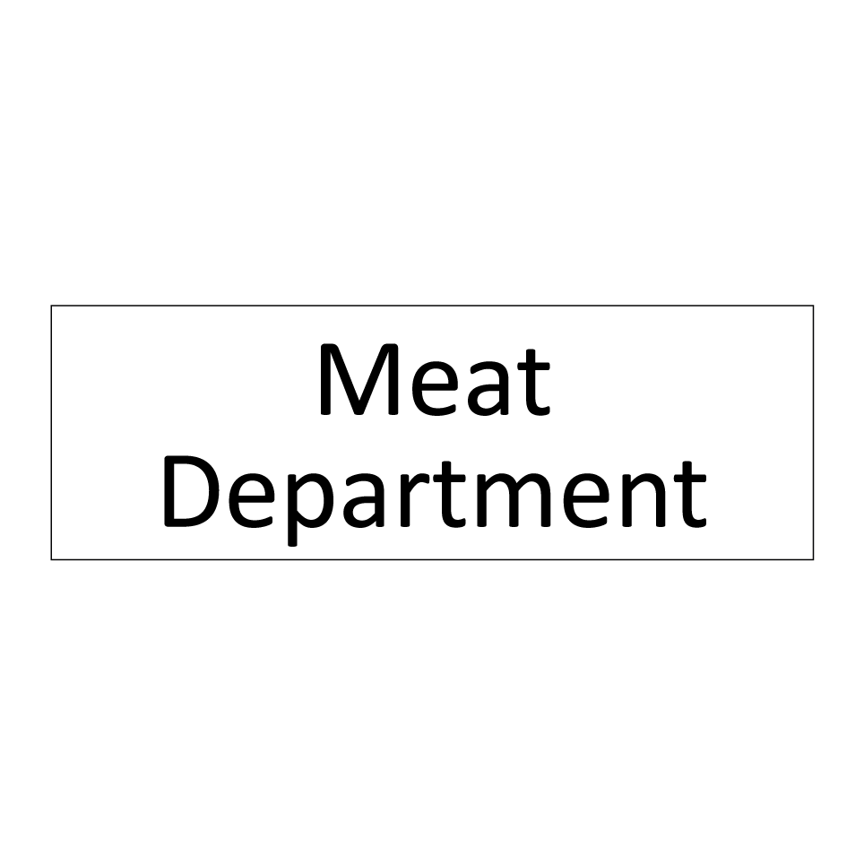 Meat Department