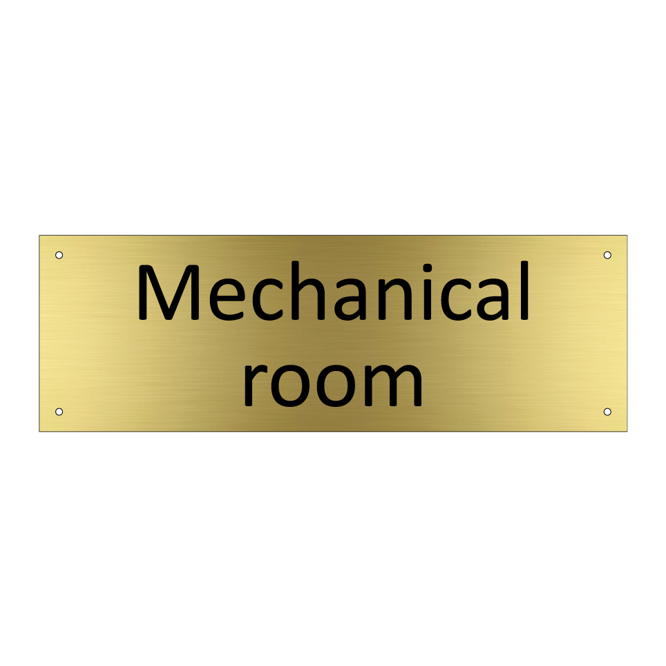 Mechanical room