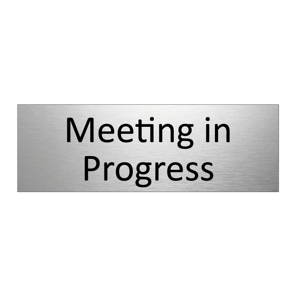 Meeting in Progress