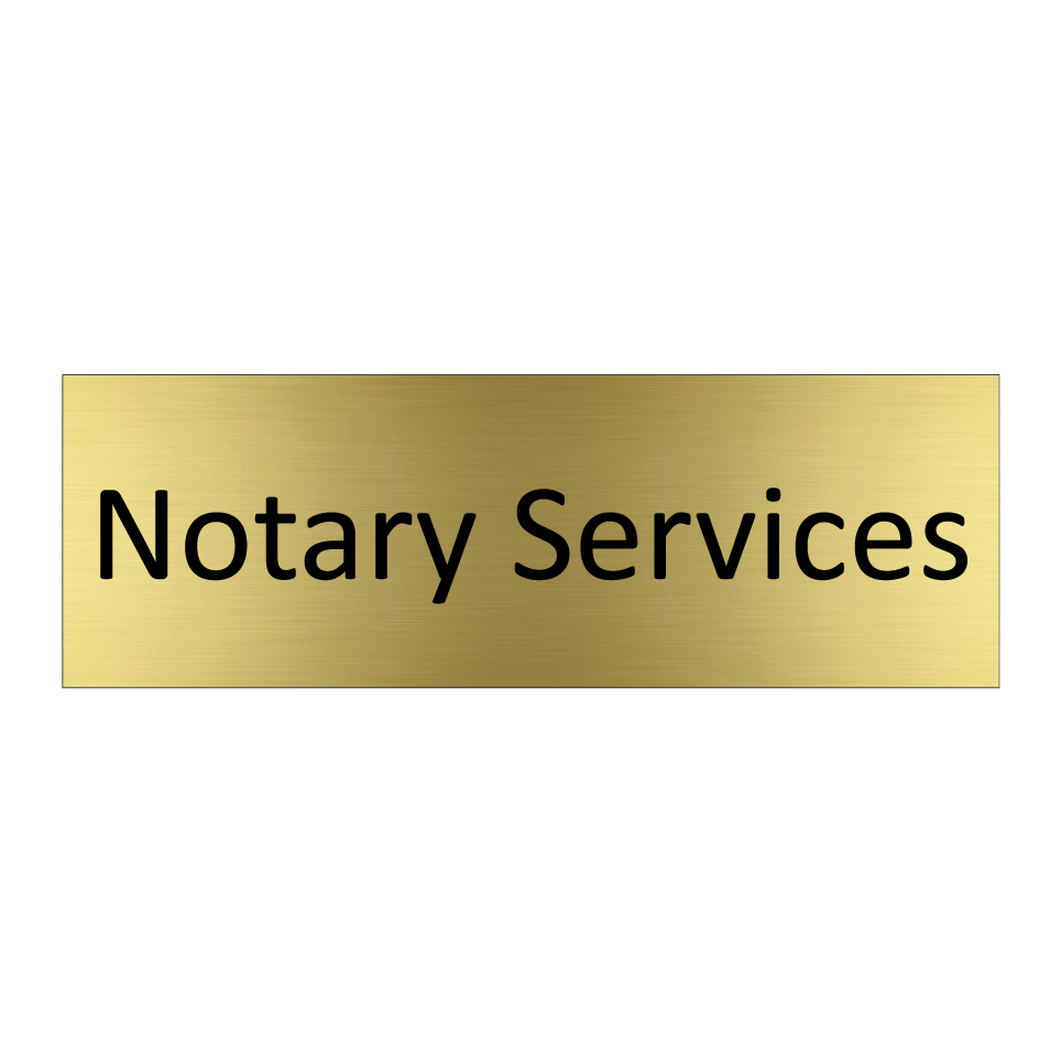 Notary Services