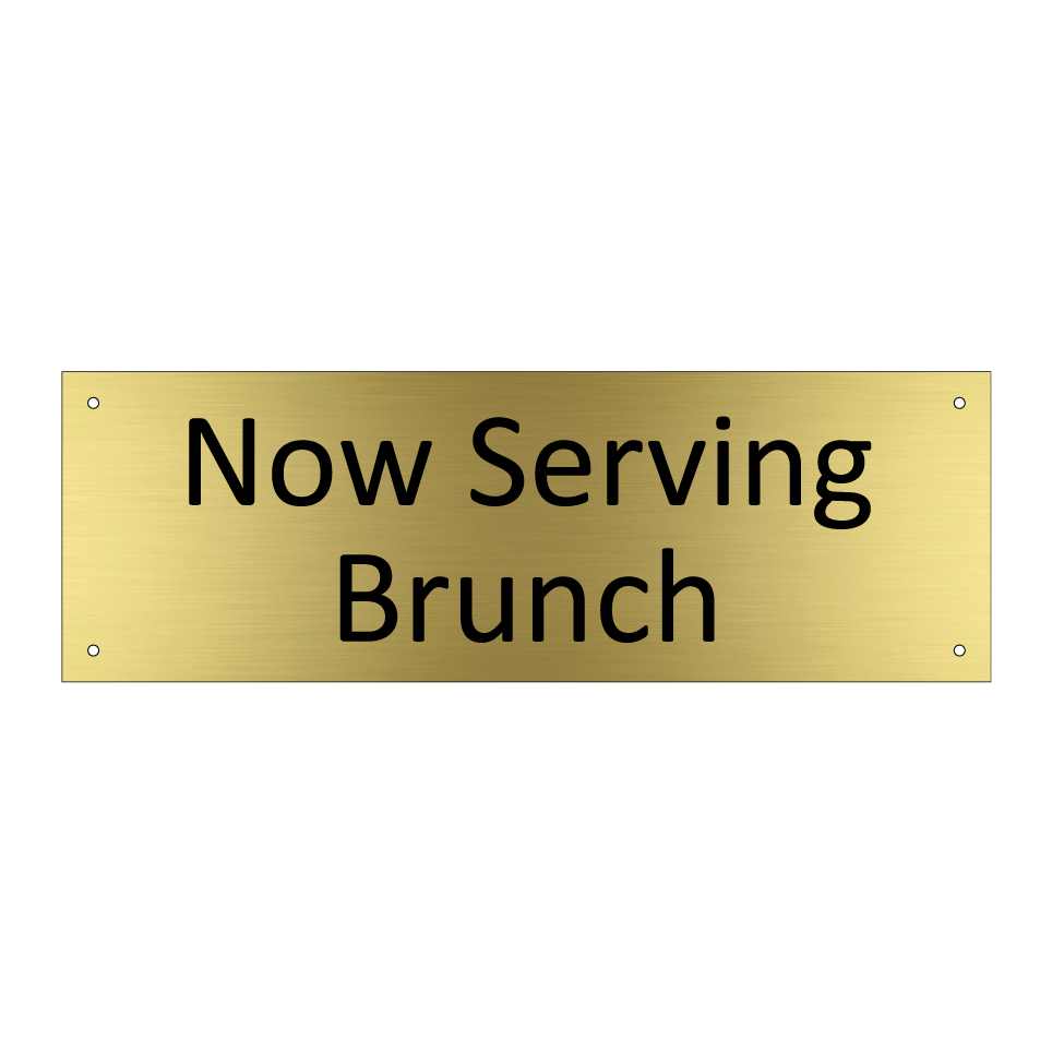 Now Serving Brunch