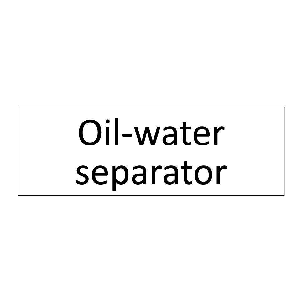Oil-water separator