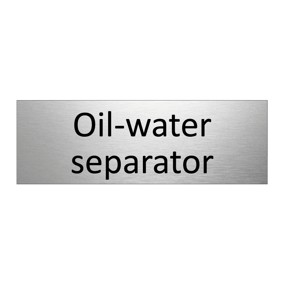 Oil-water separator