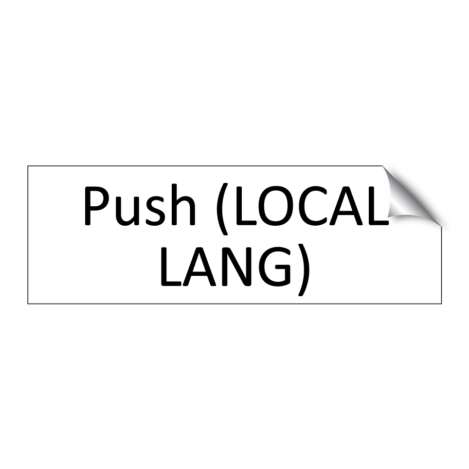 Push (LOCAL LANG)