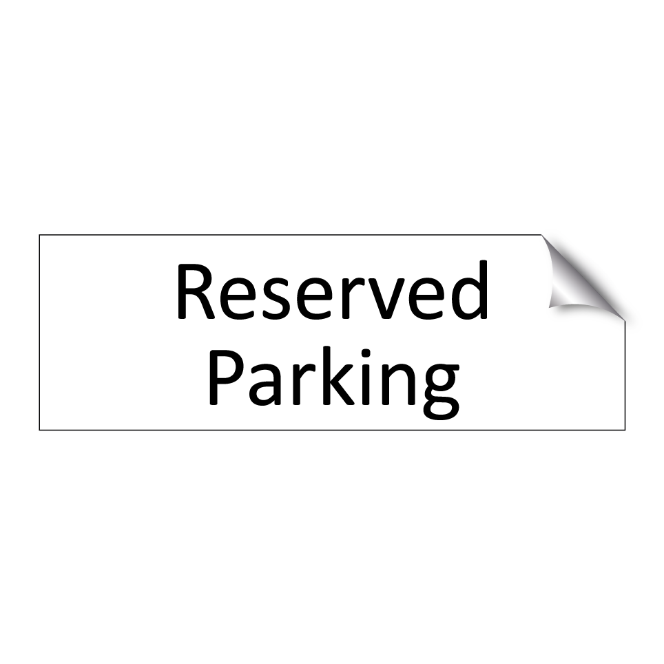 Reserved Parking
