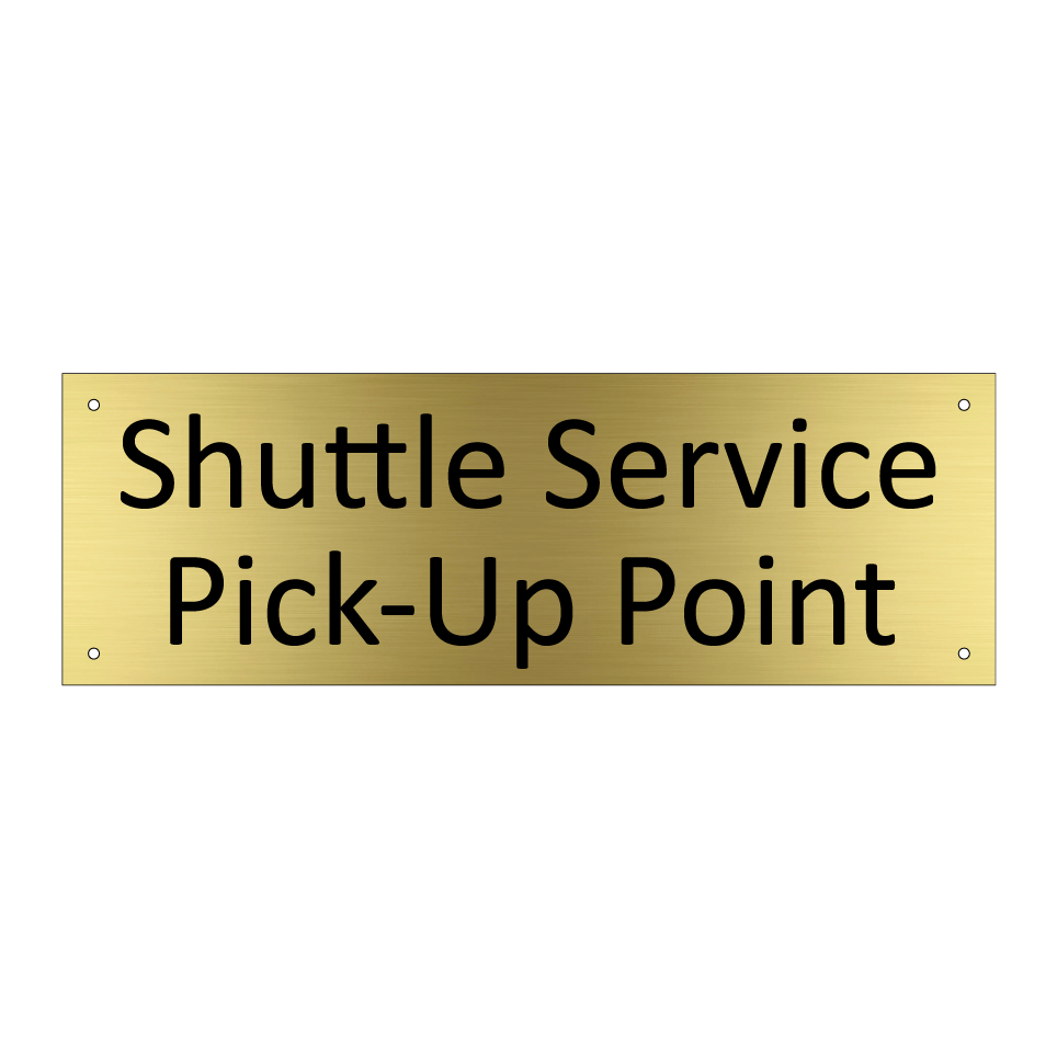 Shuttle Service Pick-Up Point