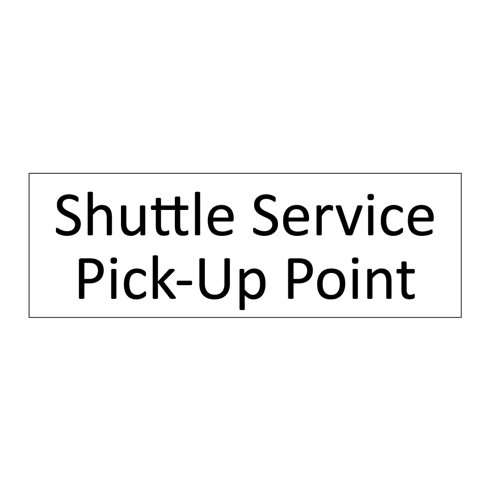 Shuttle Service Pick-Up Point