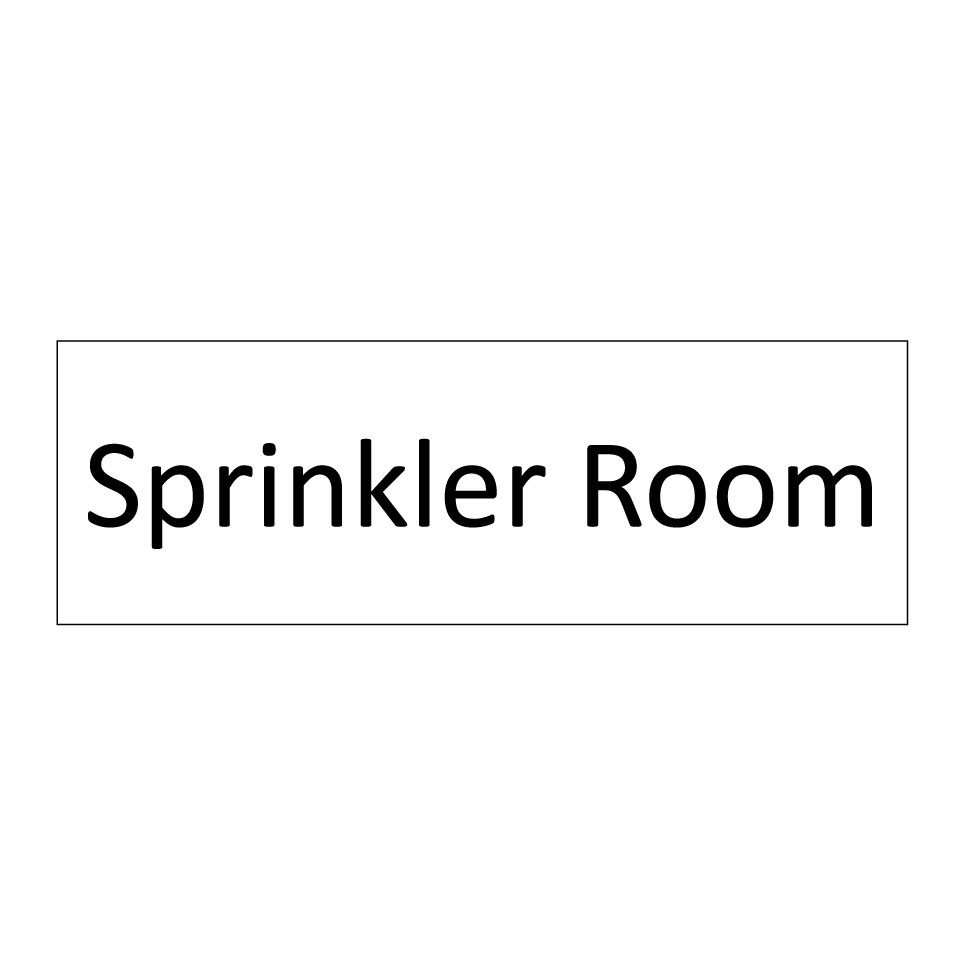 Sprinkler Room